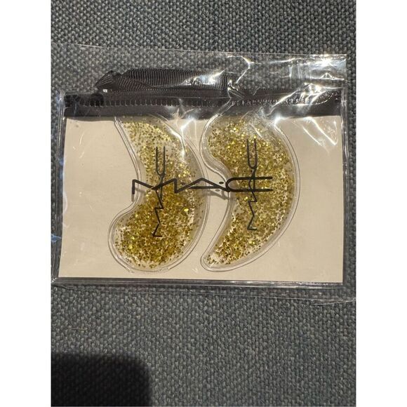 MAC glitter cooling eye mask gels gold  new in packaging - Picture 1 of 2